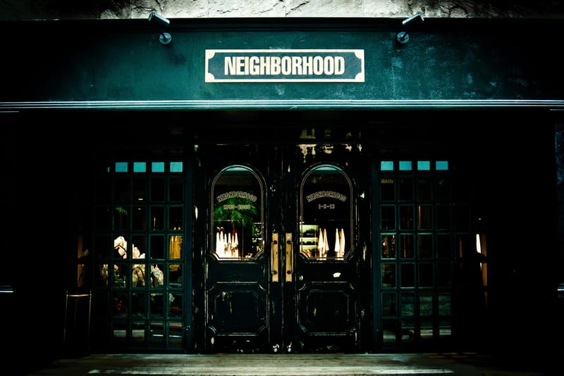 NEIGHBORHOOD SHIBUYA / NBHD × SRL × NO/H NEIGHBORHOOD Shibuya Store Opening | Hypebeast