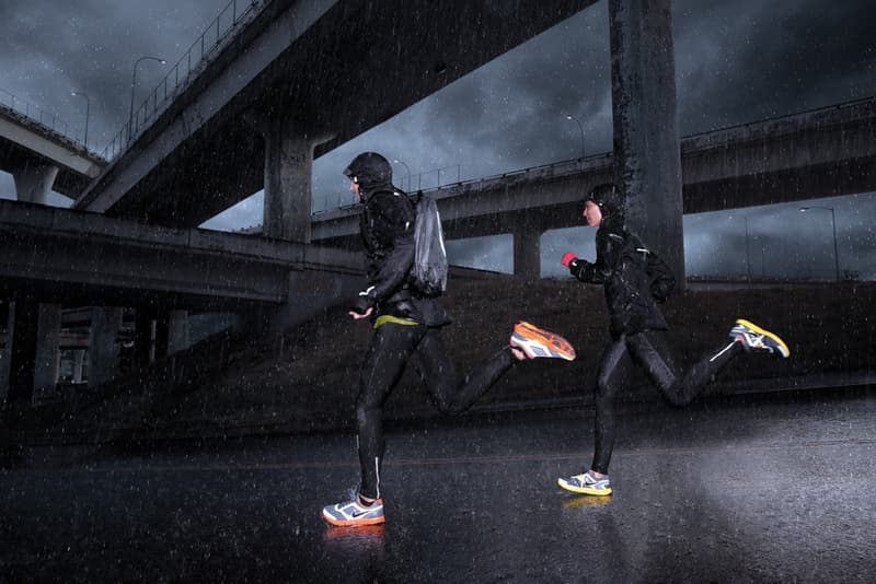 nike rain running