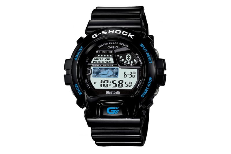 g shock bluetooth blue
