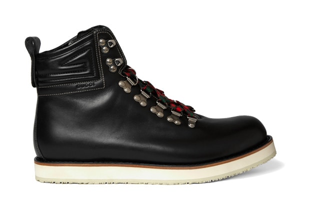 Gucci Leather Mountaineering Boots | Hypebeast