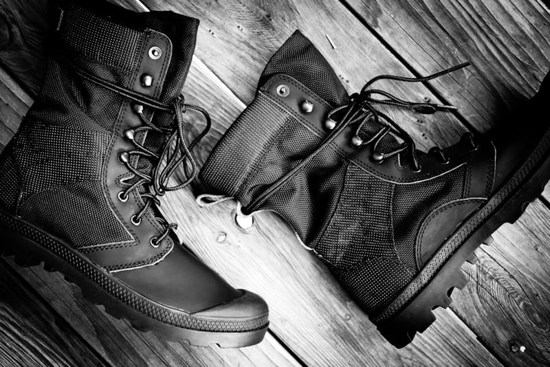 Palladium store tactical boots