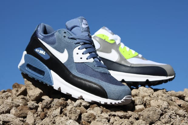 Air max outlet 90 grey blue