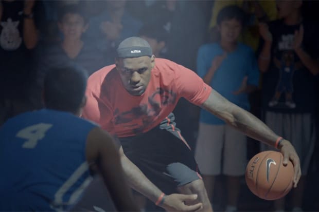 Nike basketball dribbling commercial hotsell