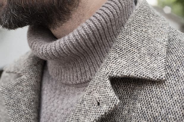 S.E.H KELLY Hopsack Tweed Neat Jacket | Hypebeast