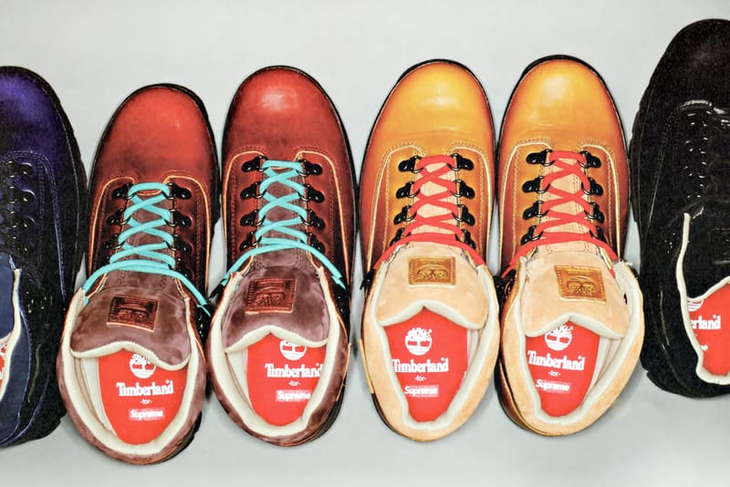 Red timberland store euro hiker