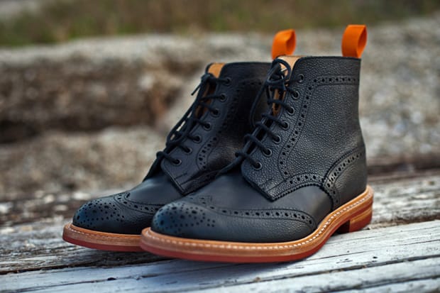 Trickers deals brogue boots