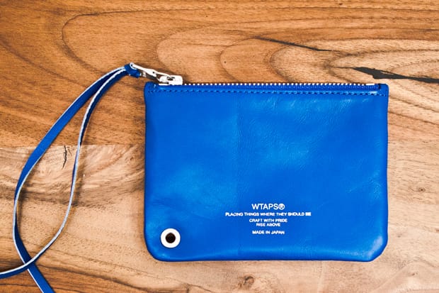 WTAPS Leather Pouch | Hypebeast