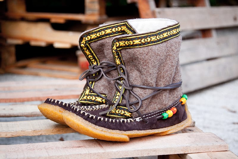 Native moccasin outlet boots