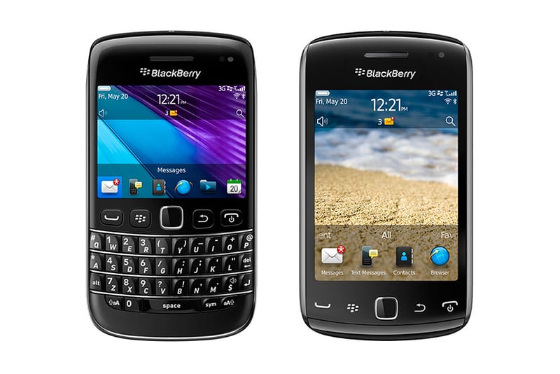 BlackBerry Bold 9790 & BlackBerry Curve 9380 Smartphones | Hypebeast