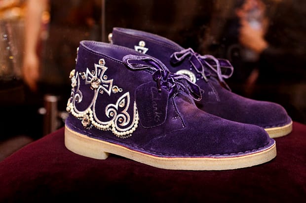 Purple desert hot sale clarks