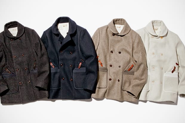 Folk peacoat on sale