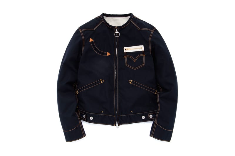 Levi's® Lefty Jean By Takahiro Kuraishi Levi's Left handed Jean by Takahiro Kuraishi Round Neck Trucker