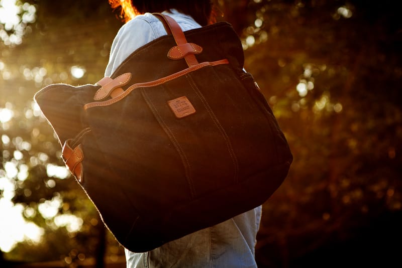 米国製 限定版 FILSON × LUCKY BRAND DENIM TOTE Filson Lucky Brand Denim Tote Bag Limited Edition Made in