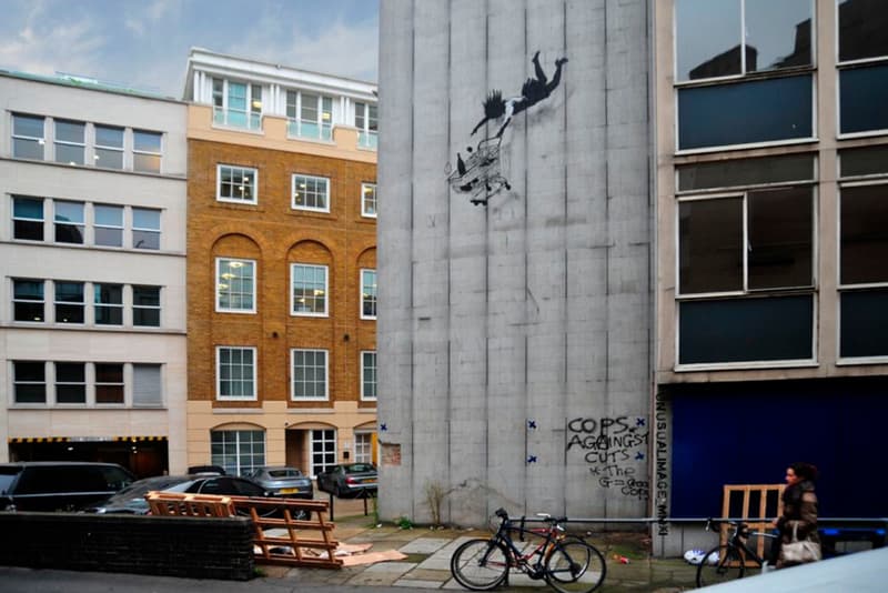 New Banksy Works in London "Shop Till You Drop" | Hypebeast