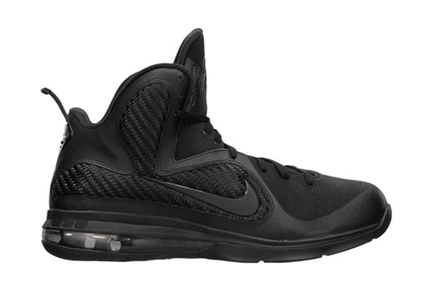 lebron 9 triple black