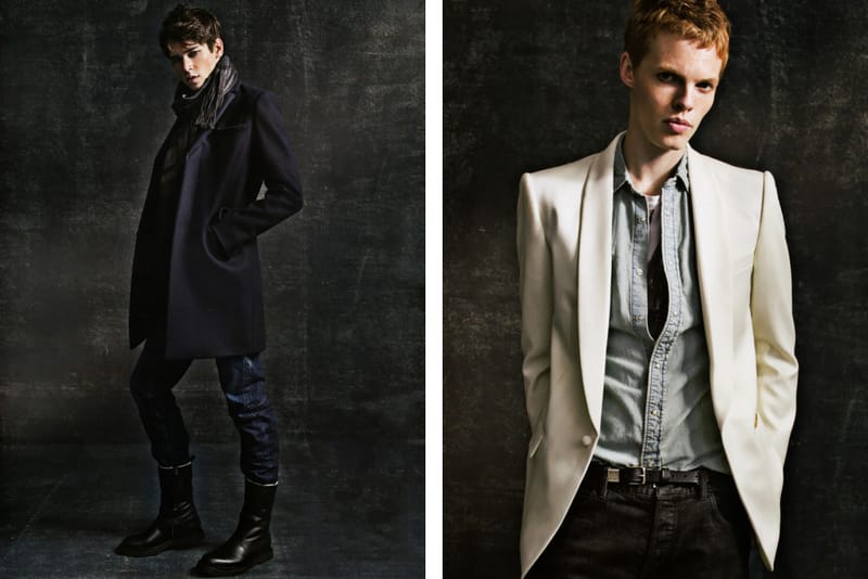 【希少】BALMAIN HOMME 初期 2010AW PEA COAT 50 BALMAIN x H&M Mens Wool Blend Double-breasted Coat Jacket