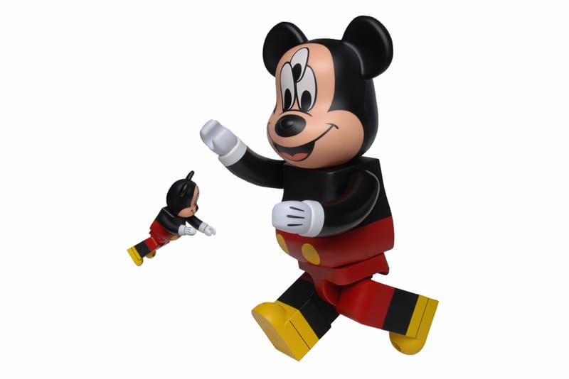 CLOT x Disney x Medicom Toy 3-Eyed Mickey Bearbrick 100