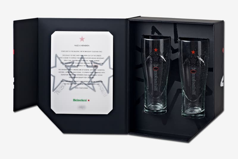 HAZE x Heineken Draught Glasses Hypebeast