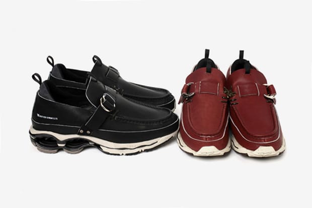 RESEARCH x Mizuno Double Ring Moccasin | Hypebeast