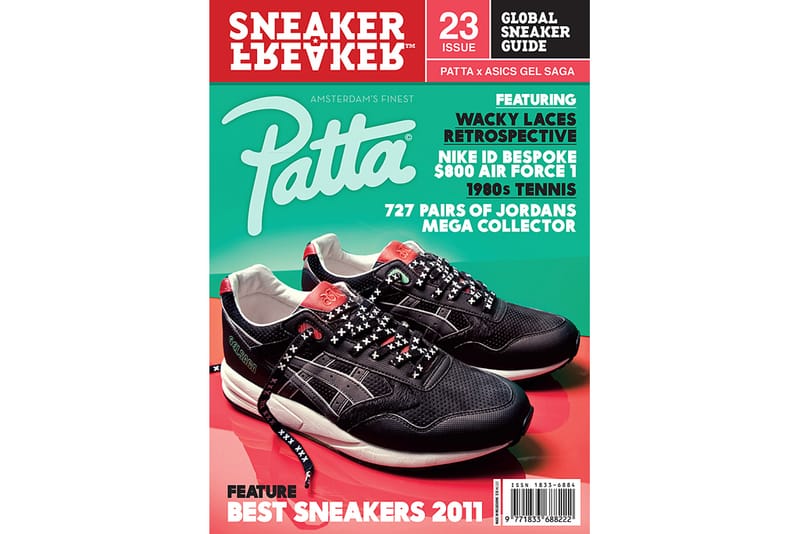 Sneaker Freaker Issue 23 Patta x ASICS Gel Saga Cover Hypebeast