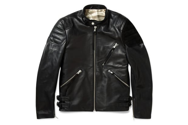 Acne oliver deals leather jacket