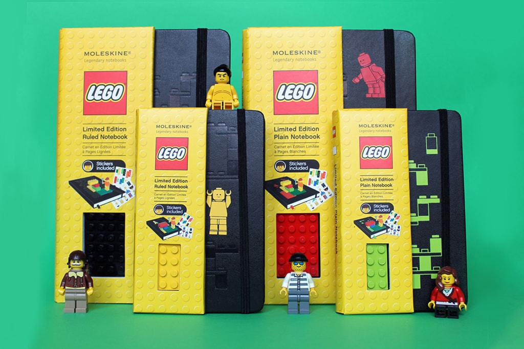 Коллекция блокнотов LEGO x Moleskine