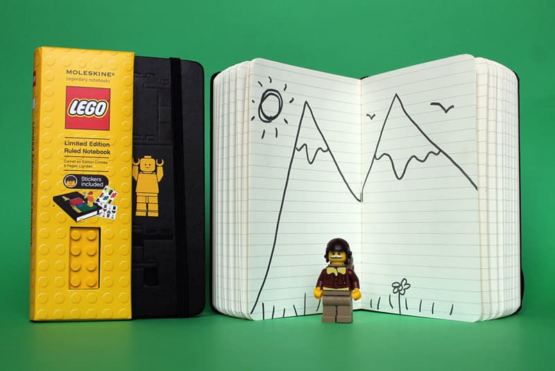 LEGO x Moleskine Notebooks Collection HYPEBEAST