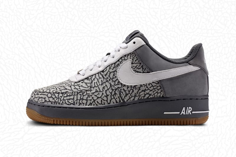 nike air force 1 elephant print