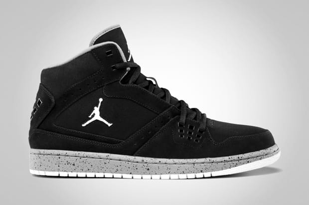 Jordan flight hot sale black