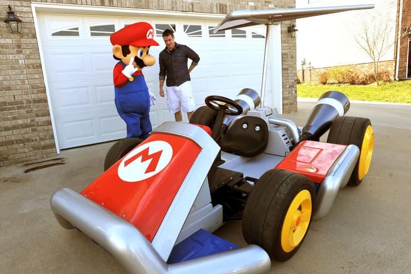 Nintendo Delivers Real Life Mario Kart to GameStop Winner HYPEBEAST