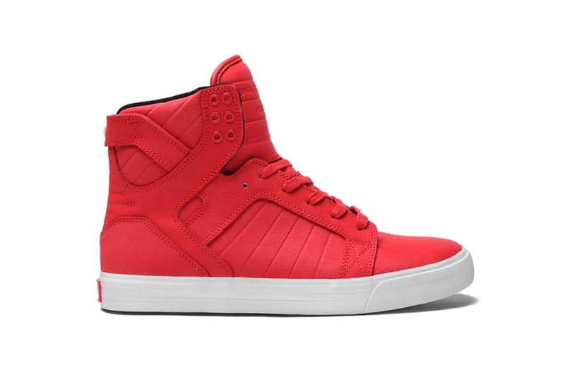 Supra vaider clearance red white