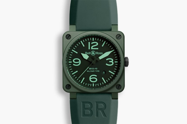 Керамические военные часы Bell & Ross BR0392