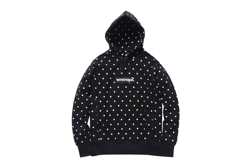 comme des garcons supreme knit