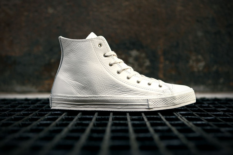 distressed white converse
