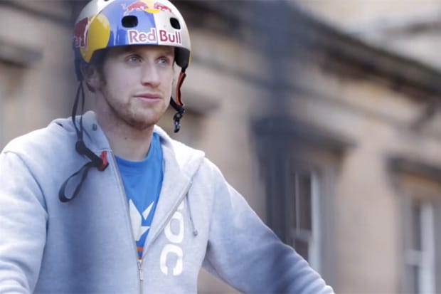 Danny macaskill cheap red bull helmet