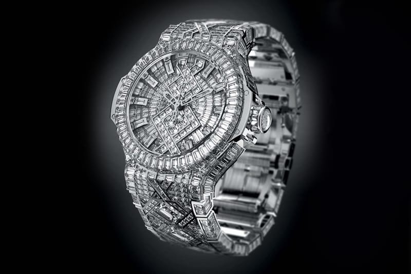 Million dollar diamond on sale watch