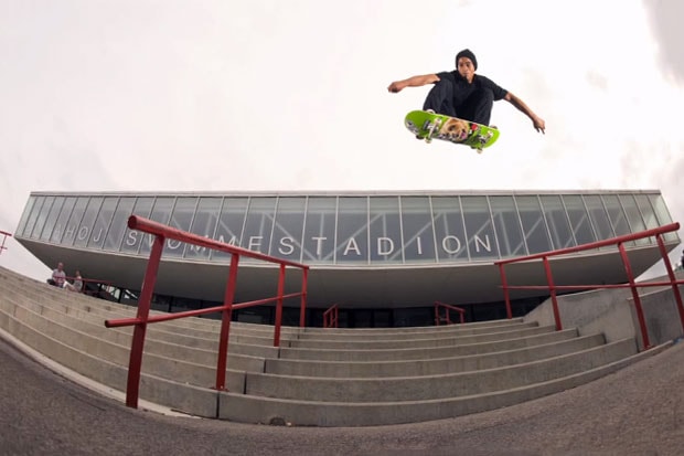 Michael sales burnett skateboarding