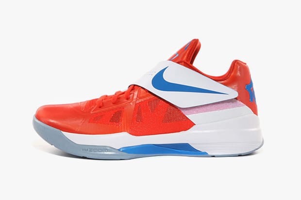 Nike zoom kd iv 4 clearance Blauw