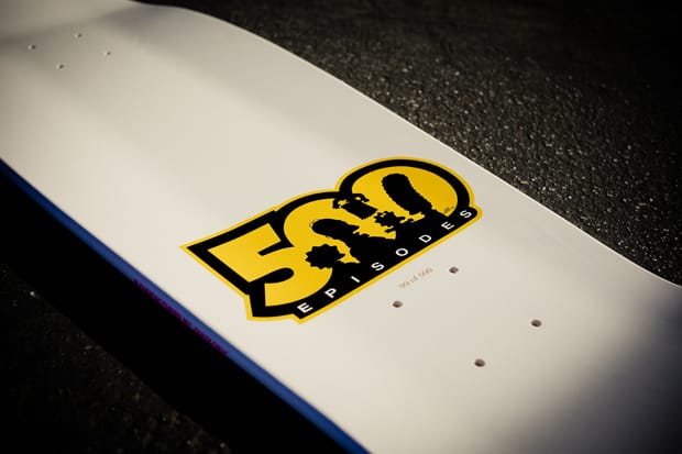 Santa Cruz x The Simpsons 500th Episode Bart Slasher Deck | Hypebeast