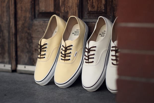 Vans authentic shop california white