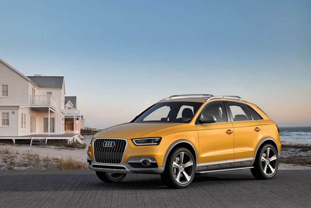 Audi Q3 Цзиньлун Юфэн 2012 года