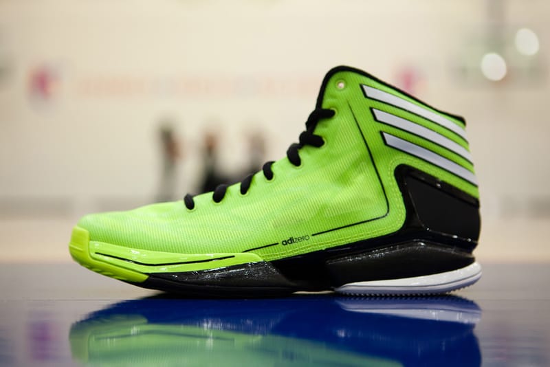 Adidas neon green basketball shoes best sale