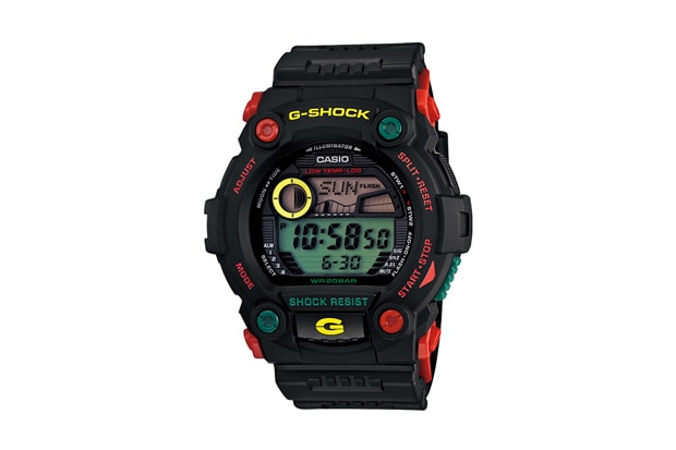 Casio G-Shock G-7900RF-1JF Растафарианец