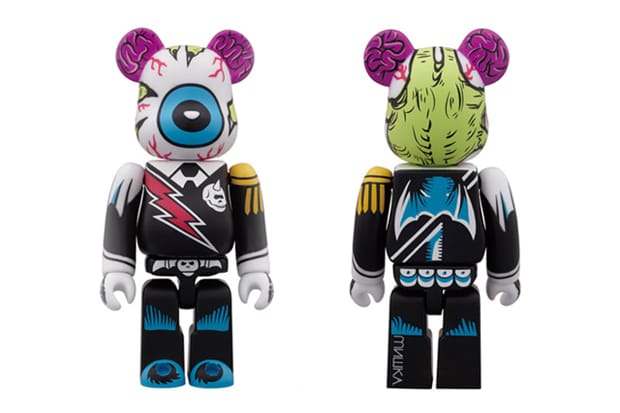 BE@RBRICK MISHKA COLOR Ver. ベアブリック 100%-