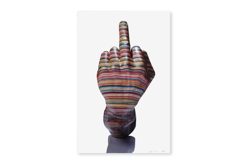 Peter Ramondetta 'Middle Finger' Print by Haroshi | Hypebeast