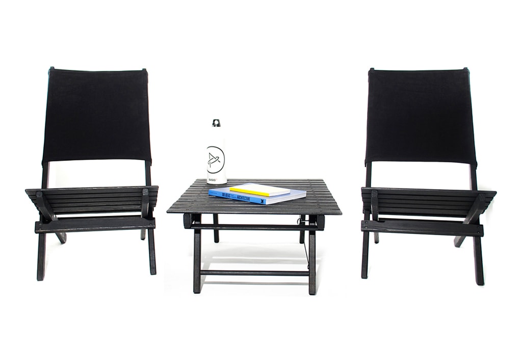 Пляжные складные стулья и стол Aether Apparel x Environment