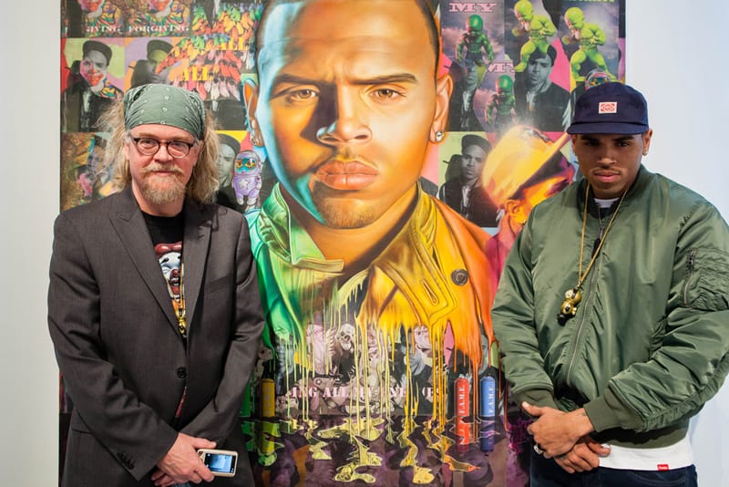 Chris Brown x Ron English DUM ENGLISH Launch Recap @ Cory Helford