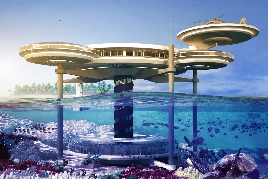 Подводный отель Dubai Water Discus