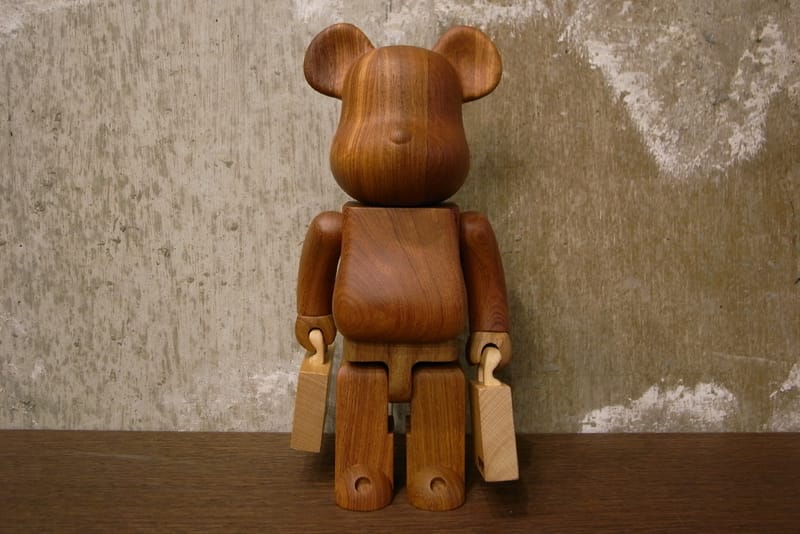 Porter x Karimoku x Medicom Toy 400% Bearbrick | Hypebeast