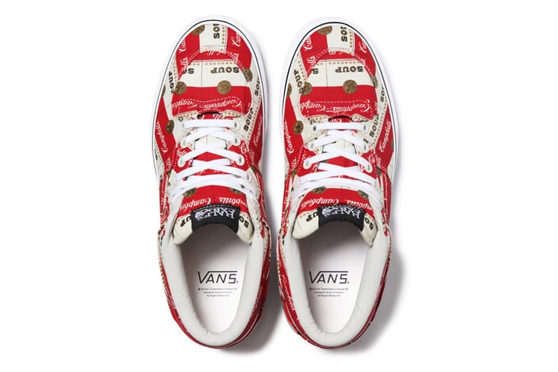 Supreme vans campbell's sale